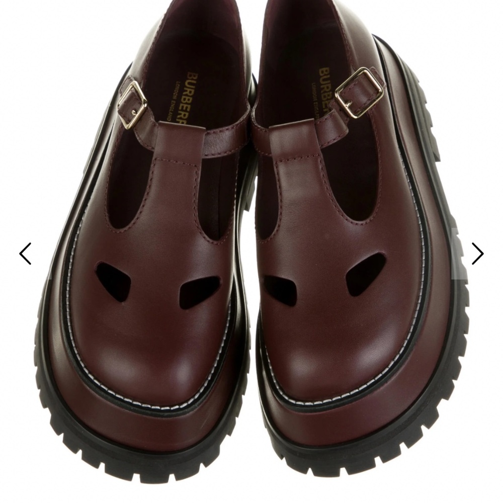 Burberry Leather Platform